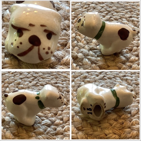 Grindley Tricolor hound? Rio Hondo California Pottery Dogs x3 VTG Dog collection - Picture 8 of 16